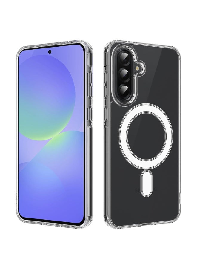 MagSafe Clear Case Compatible with Samsung Galaxy A15 with Fast Charging - Image 1
