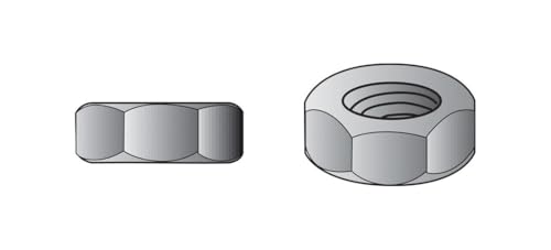 Hillman Hex Nuts 5/16" Hot Dip Galvanized Box 100 - Image 3