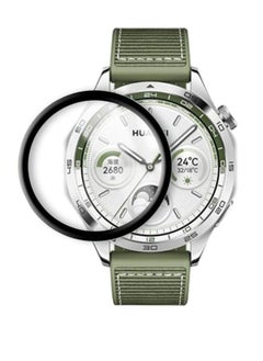 ZOOMEE Protective HD Clarity Anti-Scratch Bubble-Free Dust-Free Premium Tempered Glass Screen Protector For Huawei Watch GT 4 46mm  - Image 1