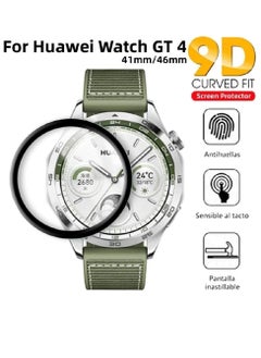 ZOOMEE Protective HD Clarity Anti-Scratch Bubble-Free Dust-Free Premium Tempered Glass Screen Protector For Huawei Watch GT 4 46mm  - Image 2