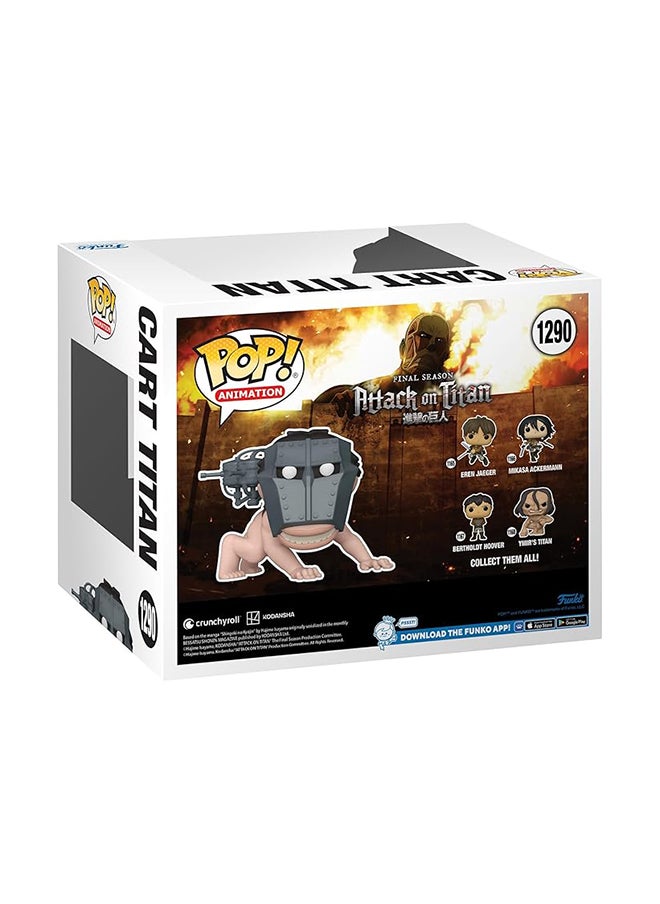 Funko Funko Pop! Super Animation: Attack On Titan Cart Titan Exclusive Vinyl Figure  - Image 3