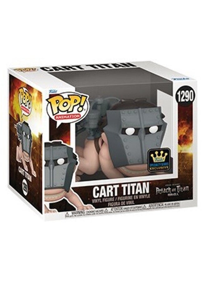 Funko Funko Pop! Super Animation: Attack On Titan Cart Titan Exclusive Vinyl Figure  - Image 2