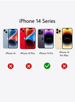 Fashion Case Soft Touch Mobile Phone TPU Case For Apple iPhone 14 Pro, Shockproof Back Cover, Full Body Protection  - Image 4