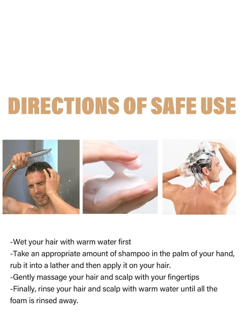 إيست مون شامبو نمو الشعر بالزنجبيل ، شامبو منشط الجذور ، شامبو مضاد لتساقط الشعر بالزنجبيل والسمسم ، شامبو نبات الزنجبيل لتخفيف حكة فروة الرأس الجافة ، يعزز نمو الشعر وينعم 100 مل - Image 5