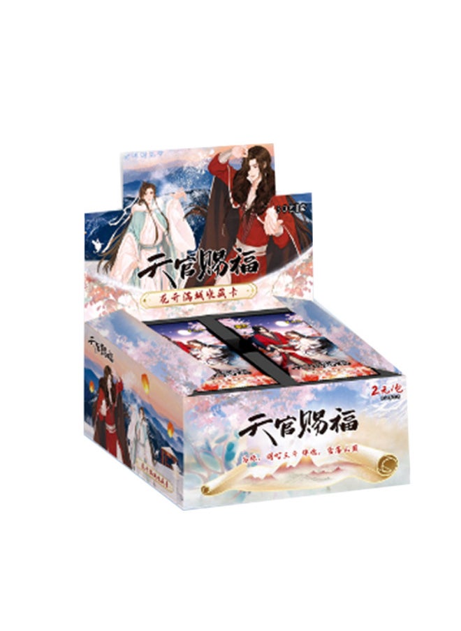 Looking For Kashe Tianguan Blessing One Yuan Two Yuan Package Products Listed Card Surrounding Animation Attacks Tianguan Blessing-Color:Collection Card Heavenly Official Blessing 2 Yuan Pack, 30 Packs Per Box, 3 Cards Per Pack  - Image 1