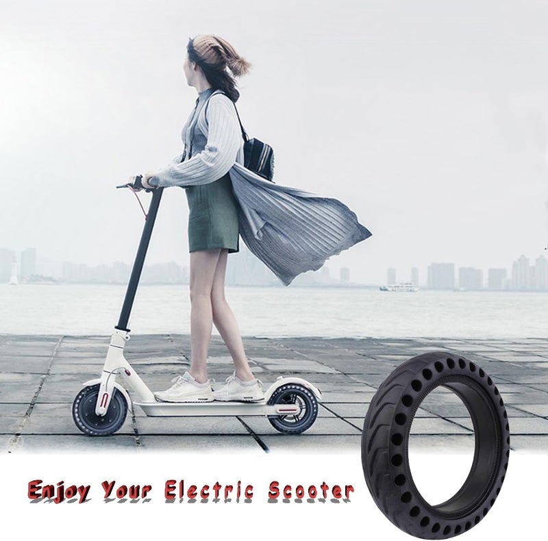 Z-FIRST 2Pcs Solid Tires 8.5 Inches Electric Scooter Wheels Replacement Tire 8-1/2'' Front or Rear Honeycomb Tires for Xiaomi Mijia M365, Gotrax GXL V2 and More (2) - Image 5