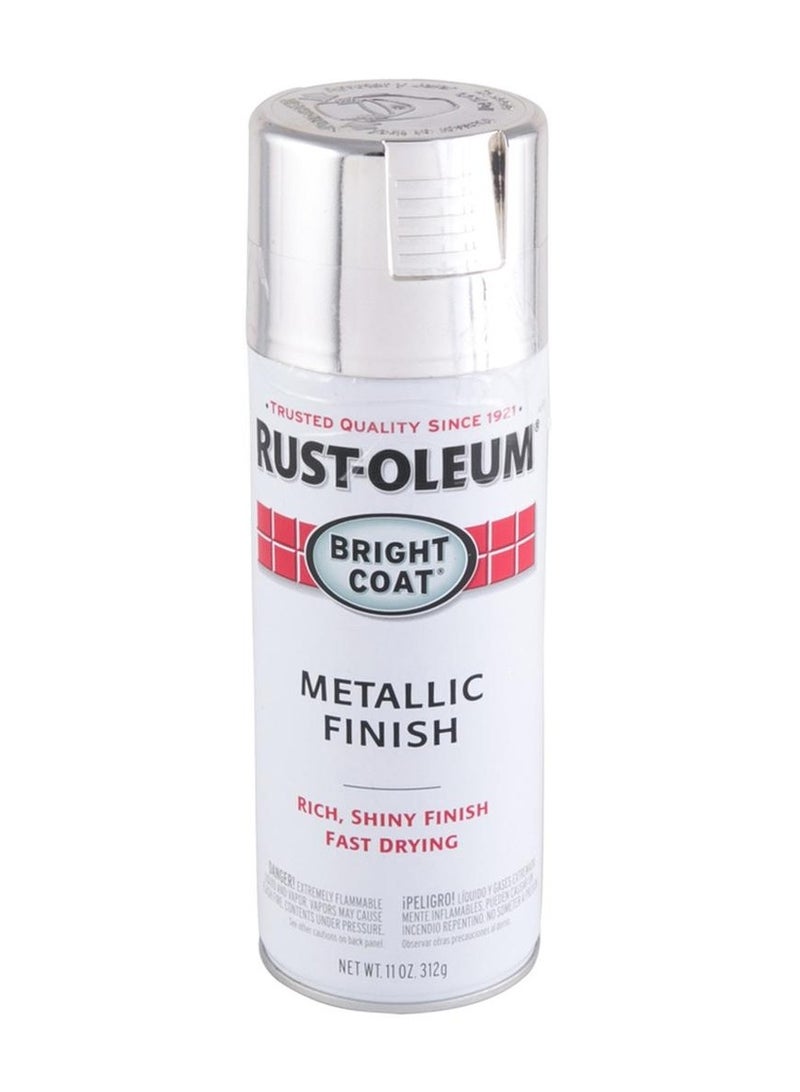 RUST-OLEUM Stops Rust Bright Coat Spray (325.3 ml, Chrome) 