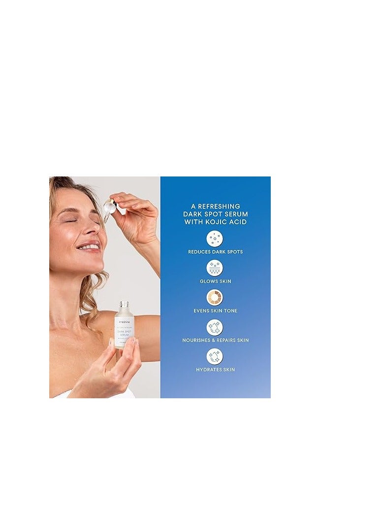 irreshine Natural skincare dark spot serum with kojic acid 1oz 30ml - Image 3