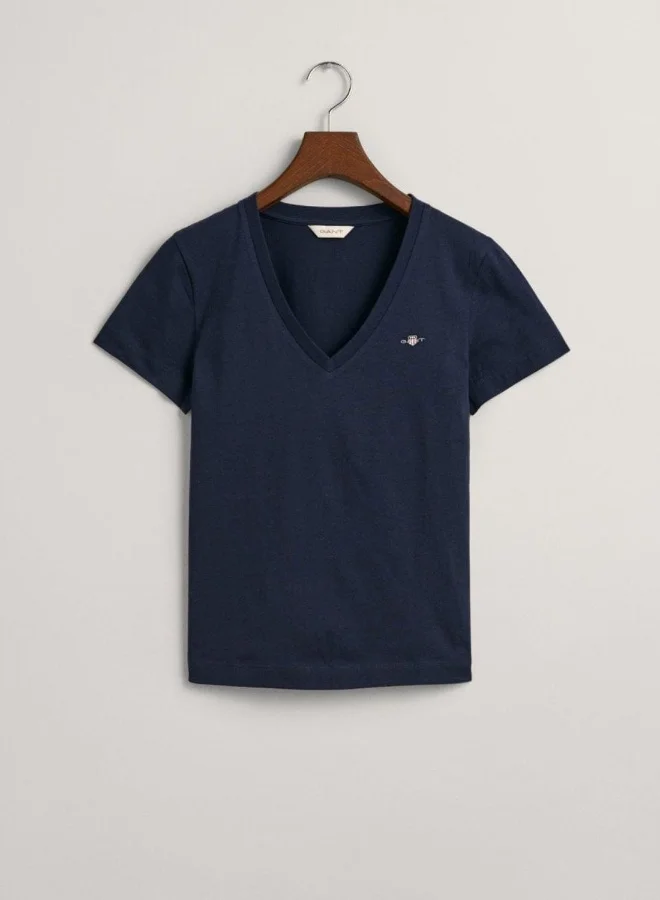 GANT Gant Shield V-Neck T-Shirt