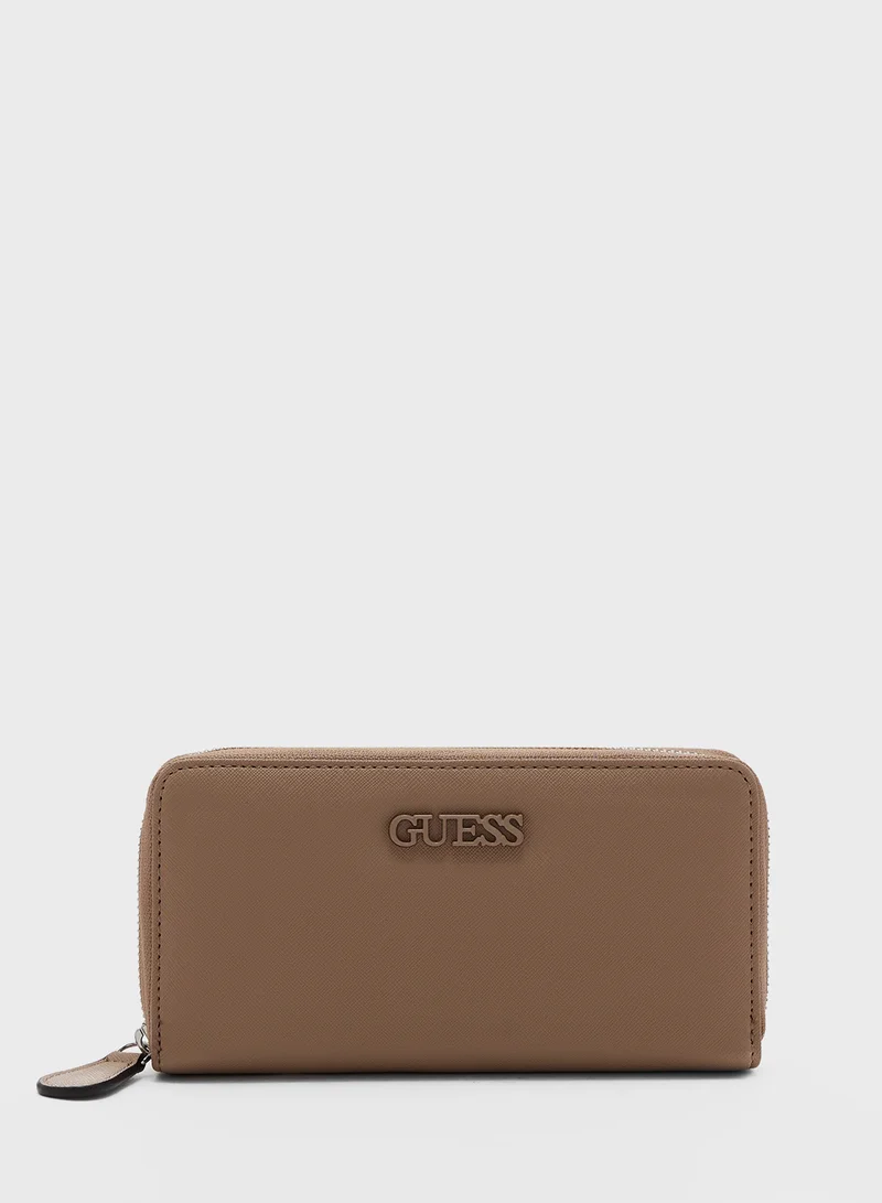 GUESS Niko Medium Zip Around Wallet