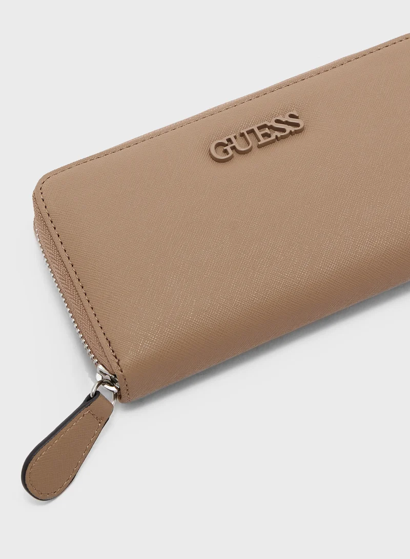 GUESS Niko Medium Zip Around Wallet