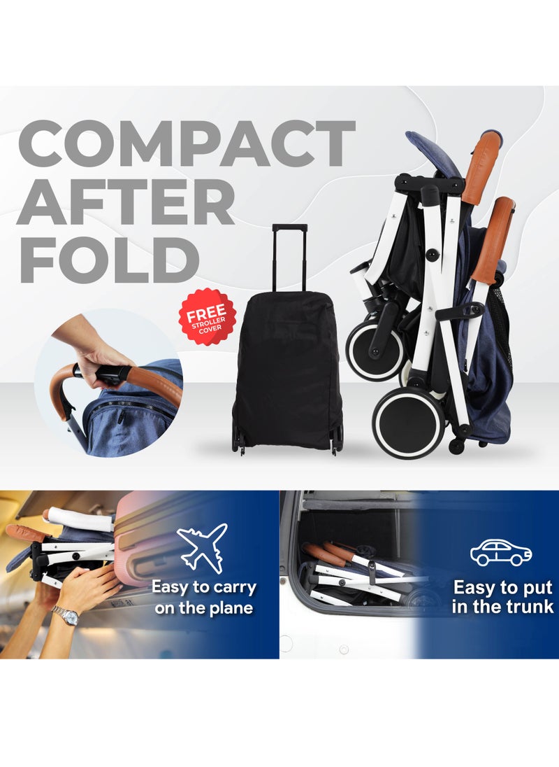 BABYCARA - Baby stroller compact easy folding - Image 1