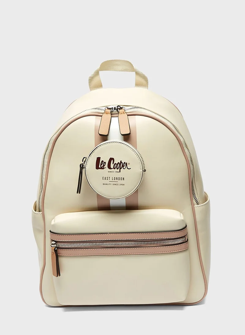 لي كوبر Top Handle Logo Backpack