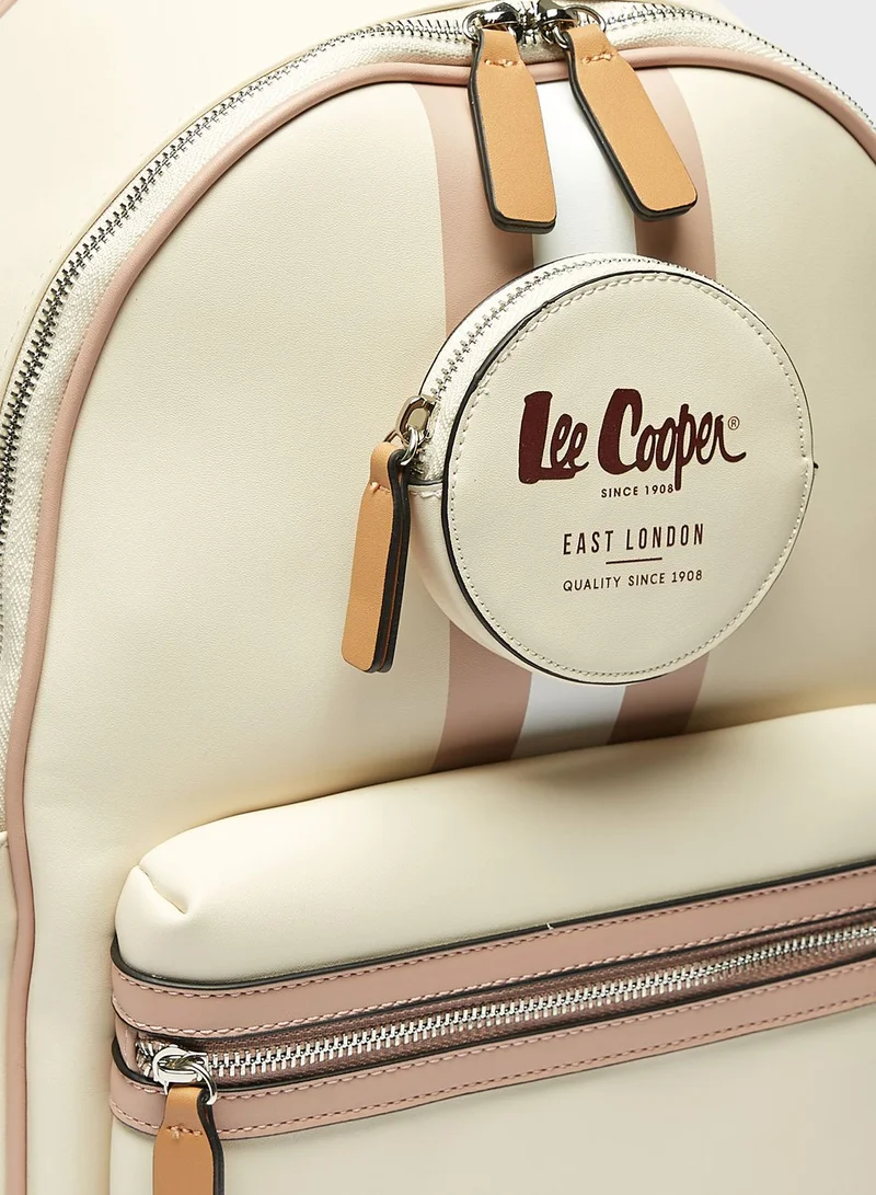 لي كوبر Top Handle Logo Backpack