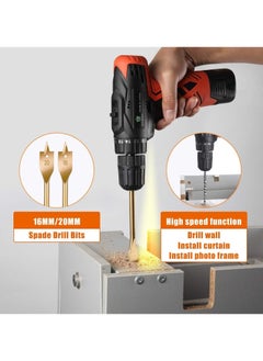 Generic Denix Cordless Drill Kit With 1300mAh Battery 12V Voltage And Variable Speed ​​- DINX  - Image 3