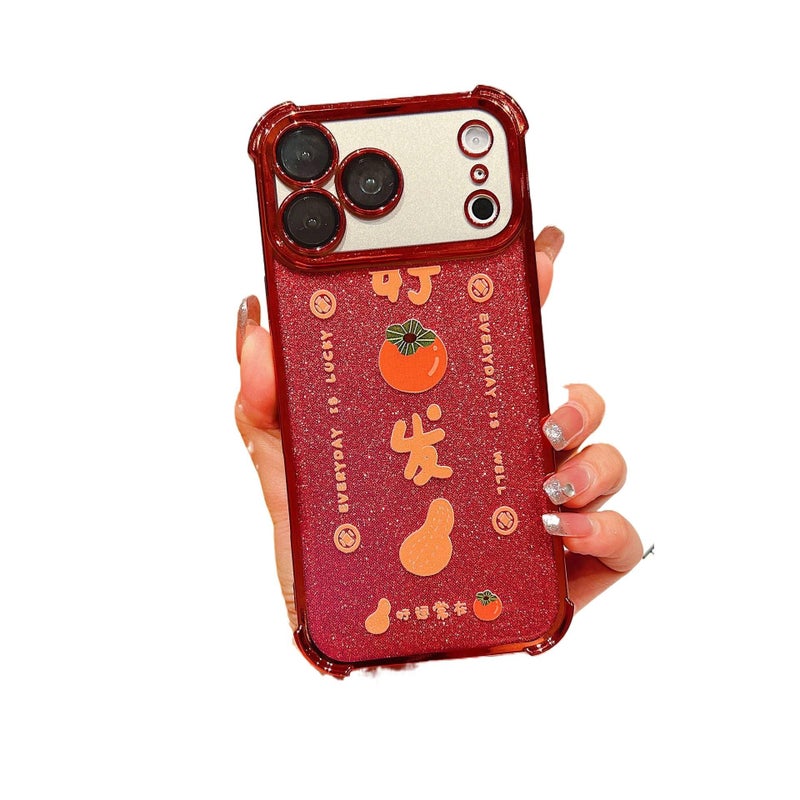 Protective Case, Silicone, Drop Protection, Rose Red, Shockproof Cover for Redmi Note 14 - Image 4