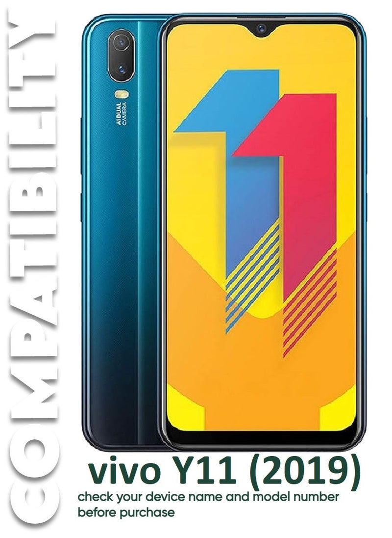 ACLIX 4 Pieces Antistatic ESD Dustproof Premium Quality High Definition Tempered Glass Screen Protector Designed For vivo Y11 (2019) - Image 3