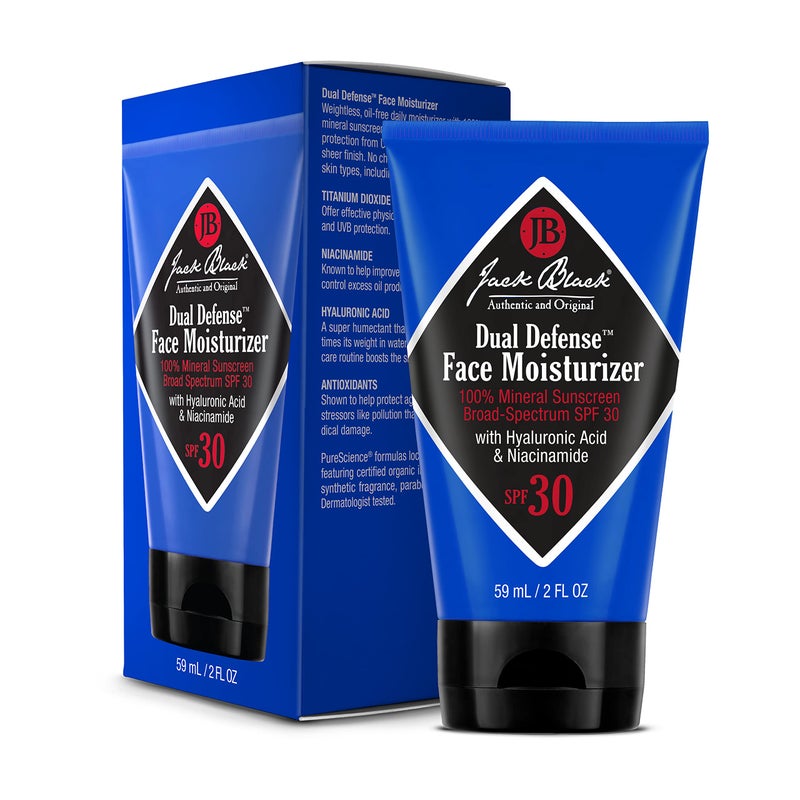 Jack Black Dual Defenseâ„¢ Face Moisturizer- 100% Mineral Sunscreen Broad-Spectrum SPF 30 - Image 2