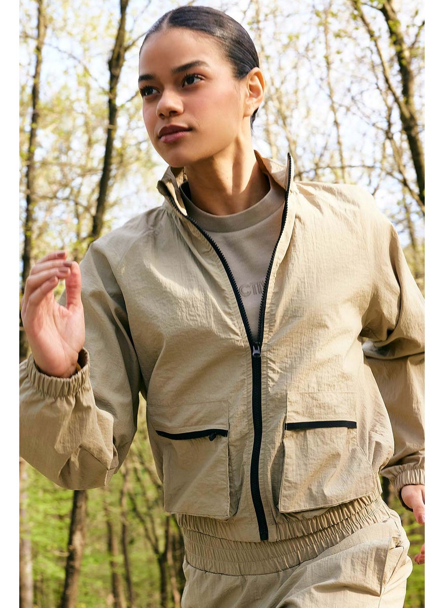 DeFacto Woman DeFactoFit Standard Fit Sport Zipper Cardigan  - Image 1