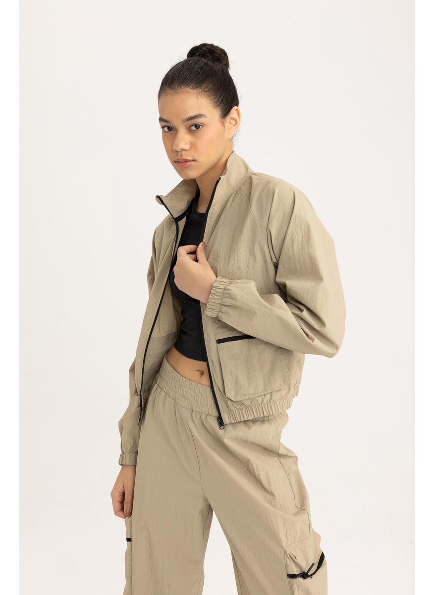 DeFacto Woman DeFactoFit Standard Fit Sport Zipper Cardigan  - Image 5