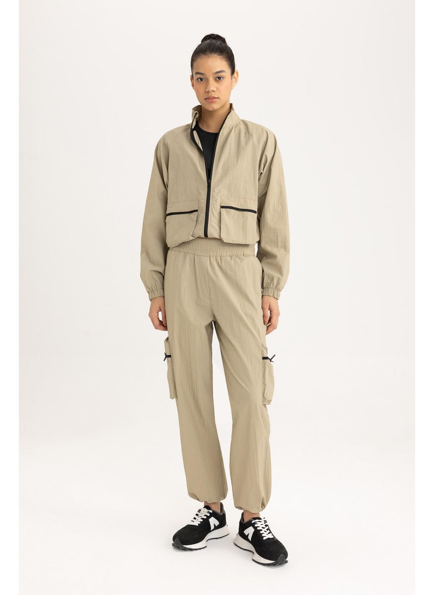 DeFacto Woman DeFactoFit Standard Fit Sport Zipper Cardigan  - Image 2