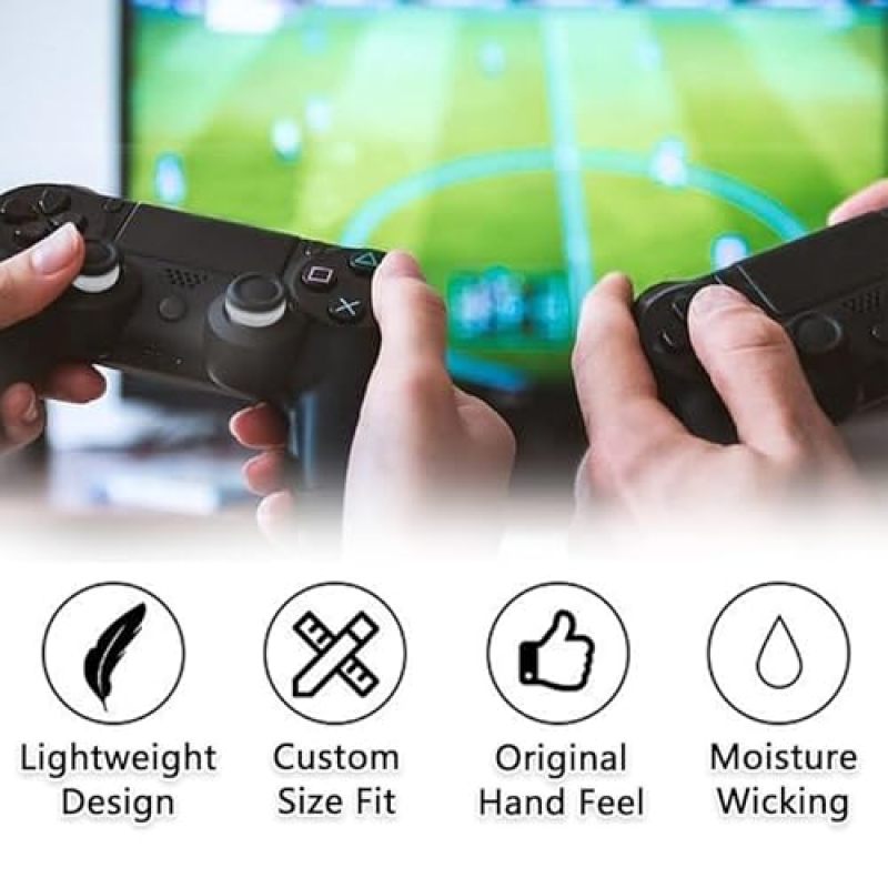 وحدة تحكم الحركة المساعدة على التصويب - 24 حلقة تحكم دقيقة للعدسة مناسبة لأجهزة PS4 و PS5 و Xbox One و Xbox Series X و Switch و Switch Pro، مع 4 قوى مختلفة وتحكم بالحركة - Image 4
