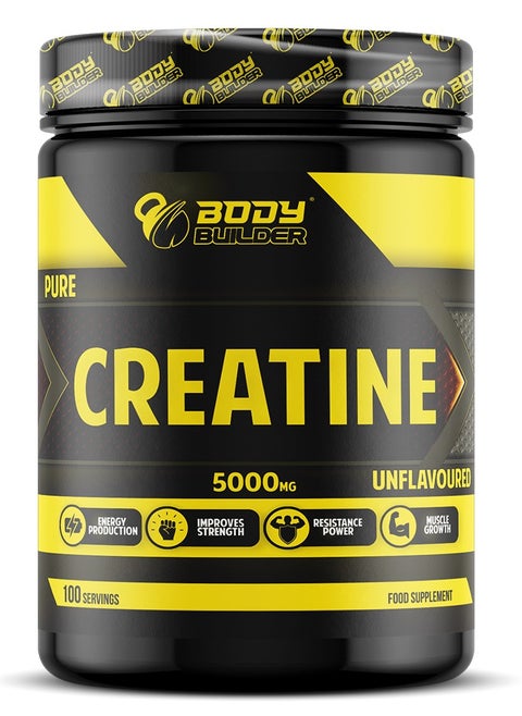 Creatine Monohydrate-100 Servings- 5g Creatine Monohydrate High Purity-Unflavored