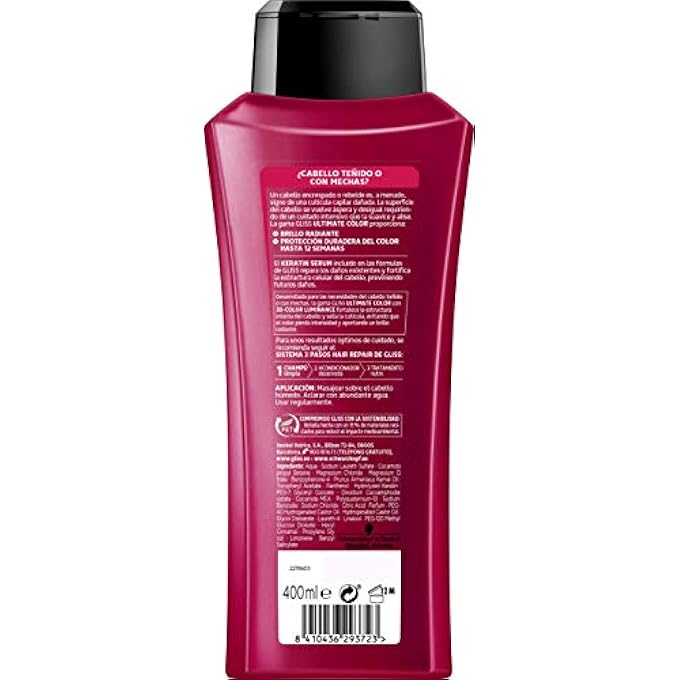 Gliss SCHWARZKOPF ULTIMATE COLOUR SHAMPOO 400 ML - Image 2