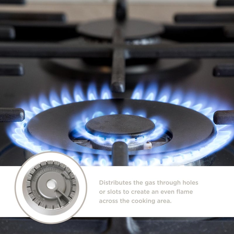 GE Appliances WB16K10055 Range Surface Burner Head, Medium,Diameter of 2-13/16 ” - Image 3