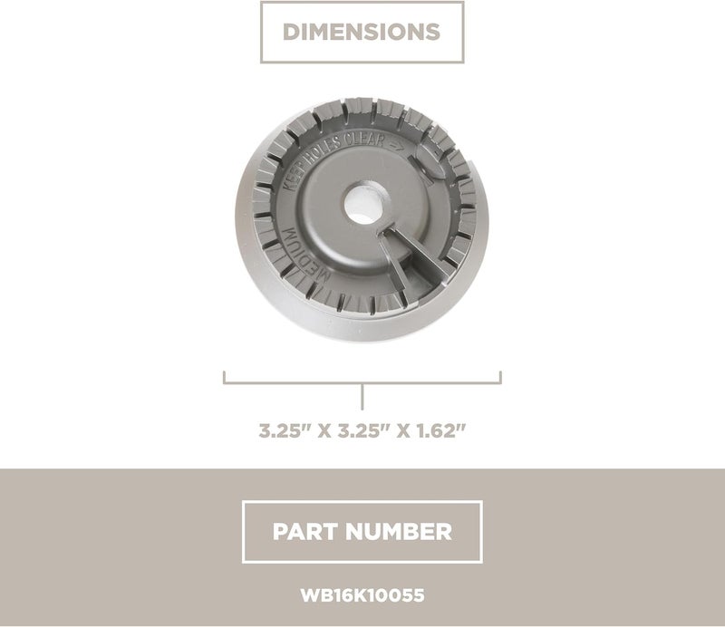 GE Appliances WB16K10055 Range Surface Burner Head, Medium,Diameter of 2-13/16 ” - Image 5