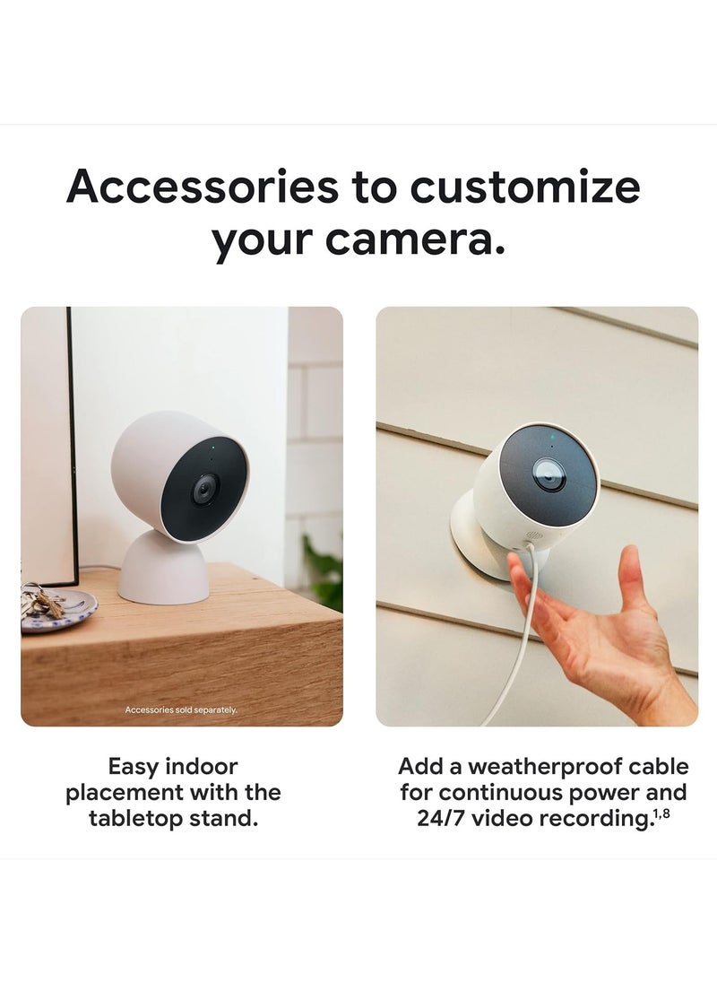 Google Nest Cam Outdoor Or Indoor, Battery - 2Nd Generation - 1 Pack - Wireless-G3AL9 - pzsku/Z780E627D31583FB34E18Z/45/_/1721905319/e92290c2-c169-44a3-9acd-4d0b03daca4e