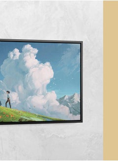 Howls Moving Castle Print, Japanese Anime Canvas, Studio Ghibli Poster, Howls Moving Castle Poster, Sophie and Howl Wall Art, Anime Fan Gift