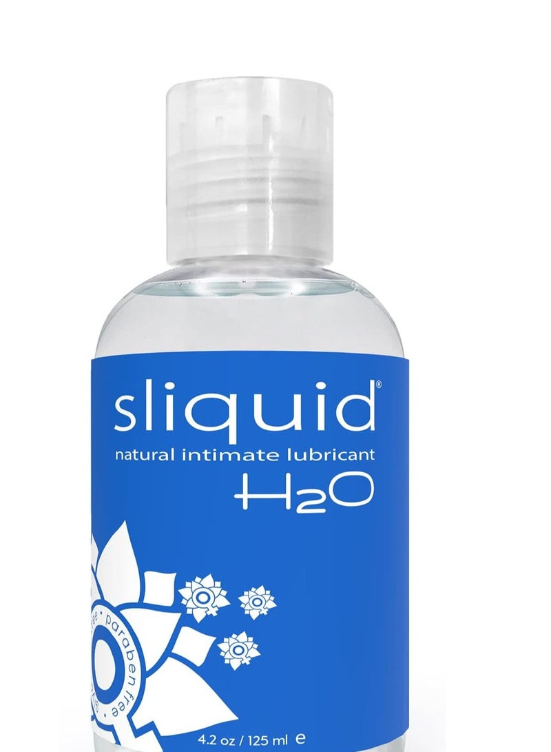 Sliquid Sliquid H2O Water Based Lube Lubricant 125ml  - Image 1