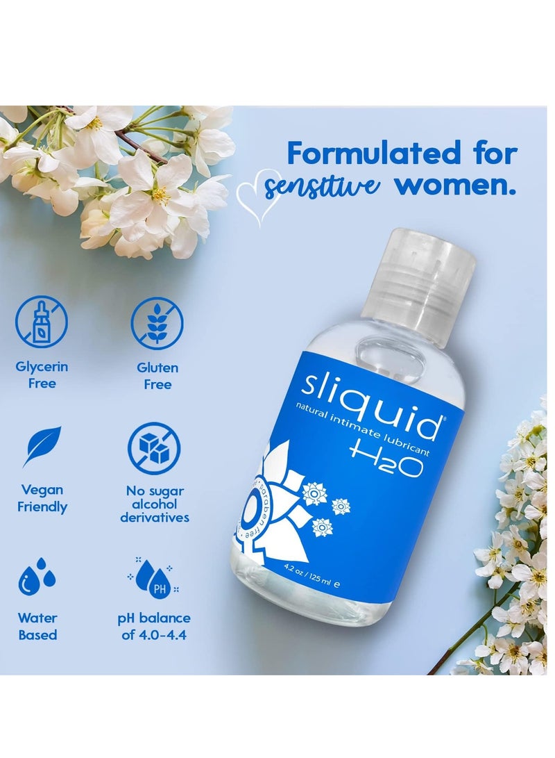 Sliquid Sliquid H2O Water Based Lube Lubricant 125ml  - Image 3