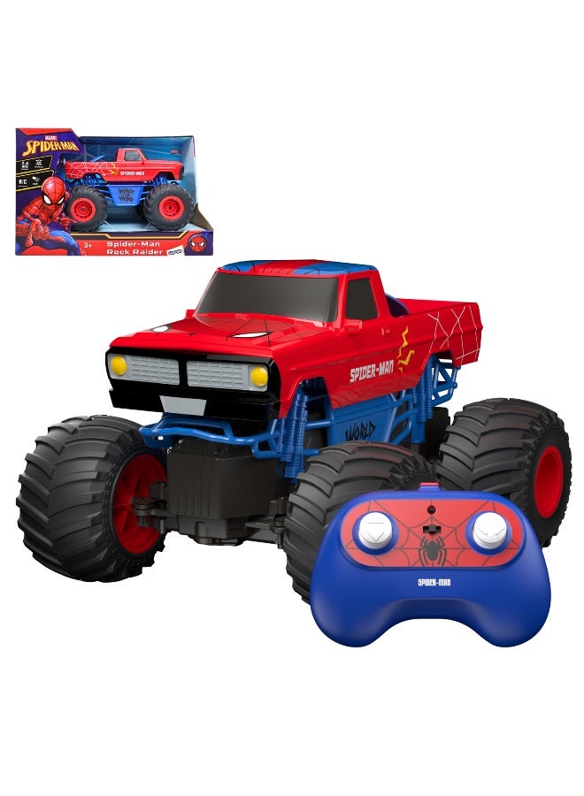 Marvel Spider Man Rock Raider | 2.4 GHz Frequency | Full Function | R/C Remote Control | Age 3+ - Image 1