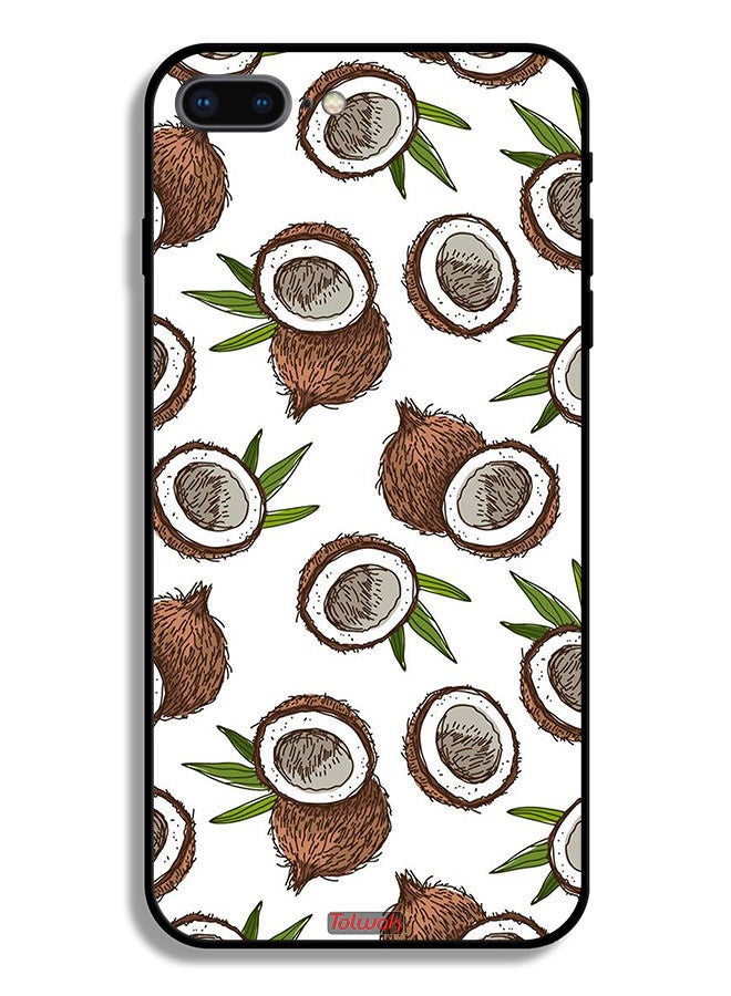 Tolwak جراب حماية لجهاز Apple iPhone 7 Plus بلون جوز الهند - Image 2