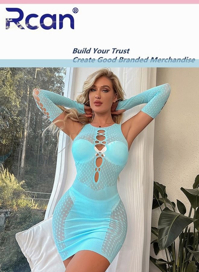Rcan Lingerie For Women One Size Stretchy Teddy Hollow Out Sling Dress Bodysuit Babydoll Exotic Underwear Nightwear Ladies Boudoir Outfits Clubwear