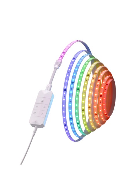 Matter Smart MultiColor Lightstrip Starter Kit 16.4ft | RGBIC Addrtessable 300 LEDs for Home/Office, Color Changing, Dimmable, works with Siri/Google/Matter - 5 meters