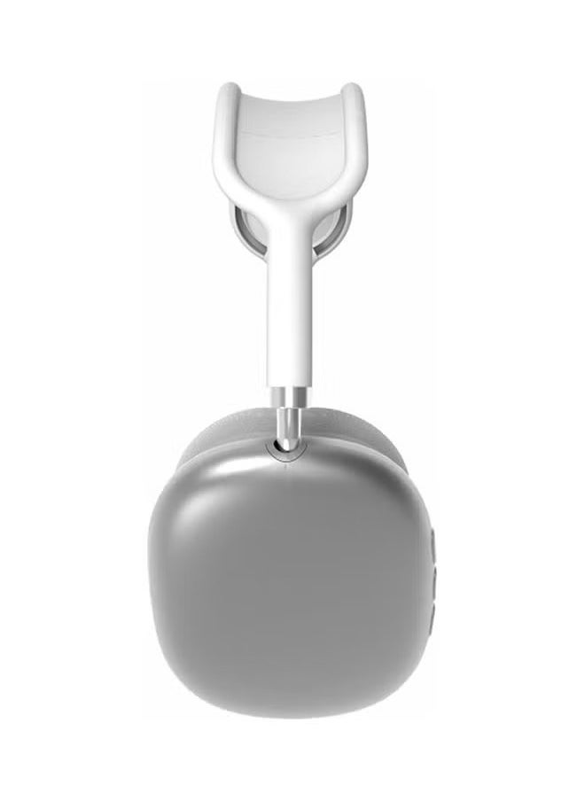 P9 - P9 Bluetooth Wireless Headset Over-Ear Headphone With Mic - Silver - Image 1