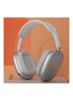 P9 P9 Bluetooth Wireless Headset Over-Ear Headphone With Mic - Silver  - Image 2