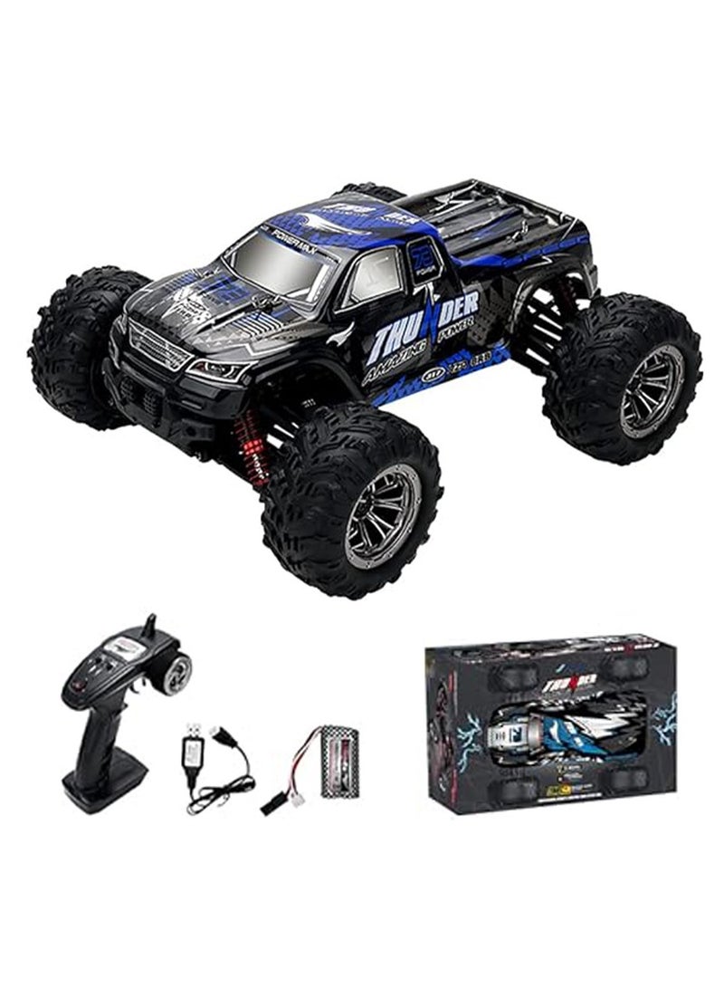 BlueFire 1:16 Scale 4WD High-Speed 55+ KM/H Brushless RC Monster Truck – Off-Road Remote Control Car for Adults & Kids – 2.4GHz All-Terrain Electric Toy with Rechargeable Battery, IPX4 Waterproof, Shock Absorbers & Rubber Tires - Image 1
