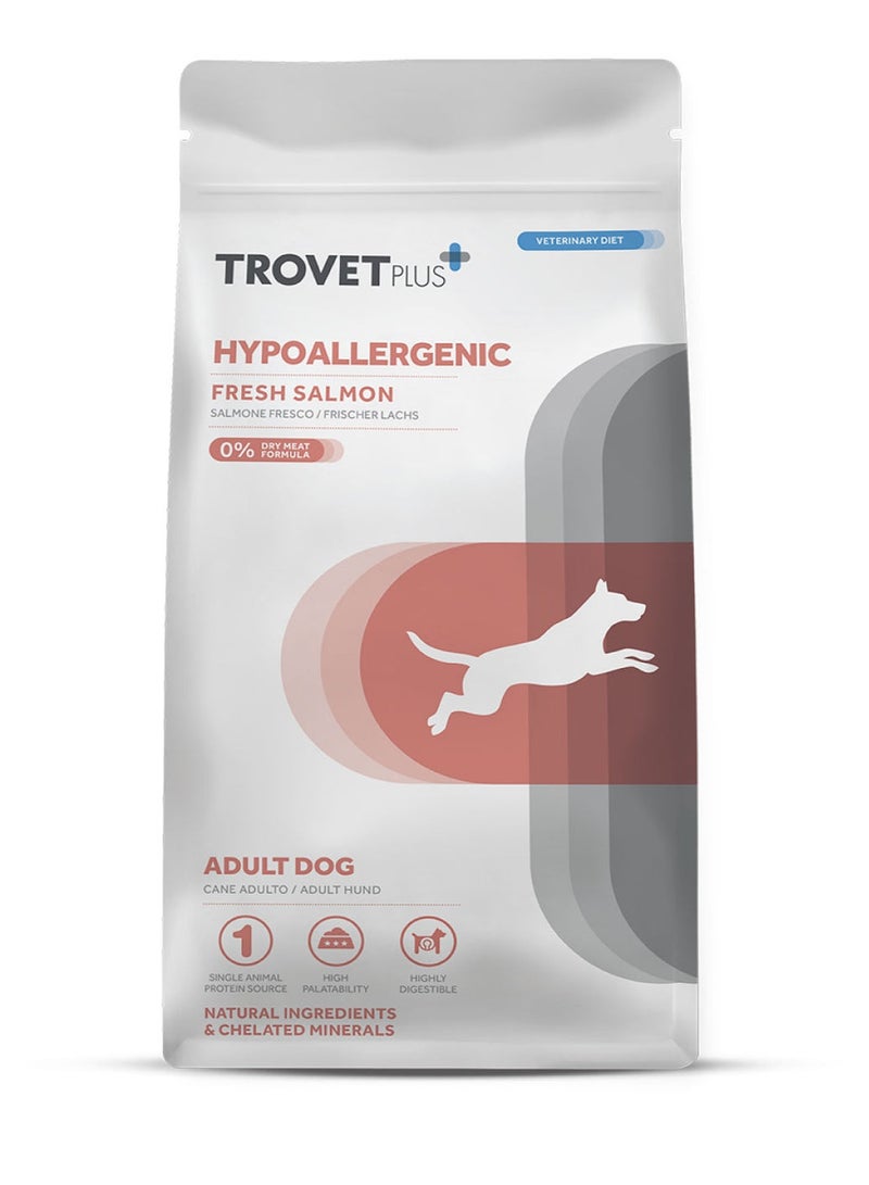 Trovet Trovet Plus Adult Dog Hypoallergenic Salmon Veterinary Diets 10kg - Image 1