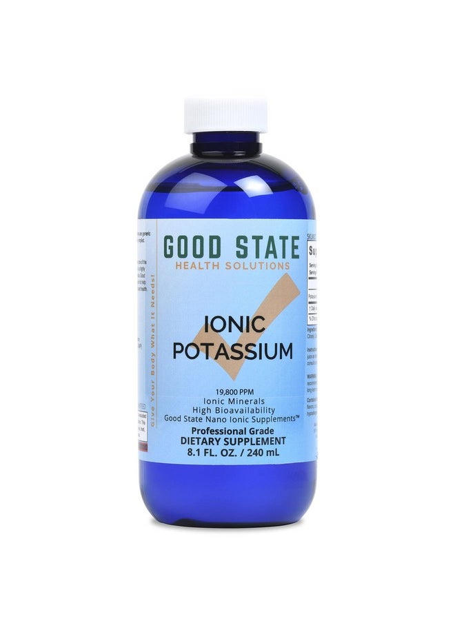 Good State Liquid Ionic Potassium 48 Servings At 99 Mg Elemental Plus 2 Mg Fulvic Acid 8 Fl Oz  - Image 2