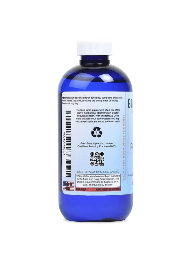 Good State Liquid Ionic Potassium 48 Servings At 99 Mg Elemental Plus 2 Mg Fulvic Acid 8 Fl Oz  - Image 4