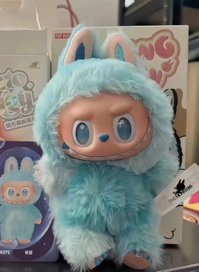 1 PCS New Labubu 3.0 High energy ahead Plush Doll Keychain  Exciting Macaron Vinyl Face Series Figures Toy Adorable Lovely Personalized Doll（Blind box)）