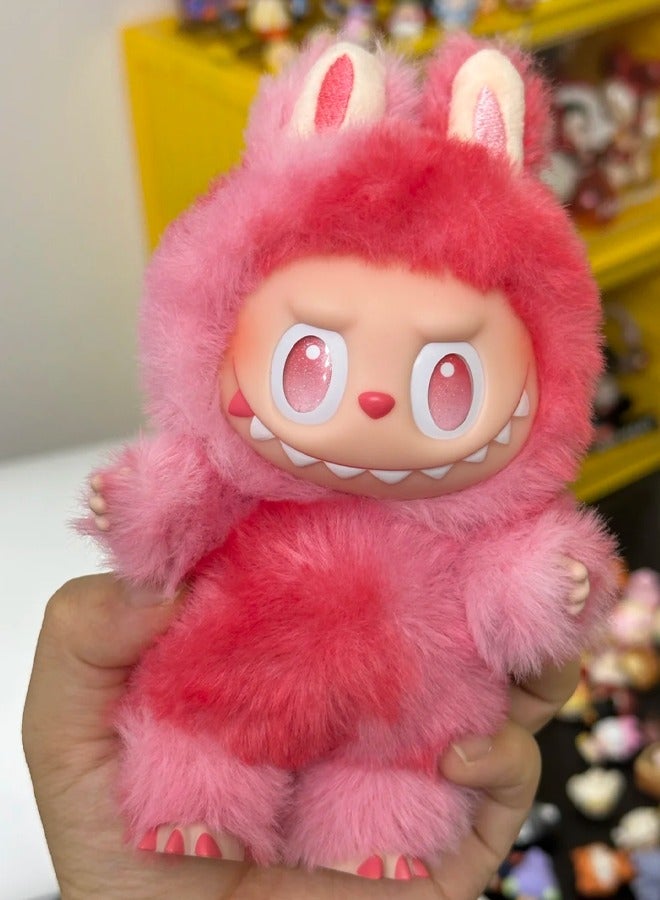 1 PCS New Labubu 3.0 High energy ahead Plush Doll Keychain  Exciting Macaron Vinyl Face Series Figures Toy Adorable Lovely Personalized Doll（Blind box)）