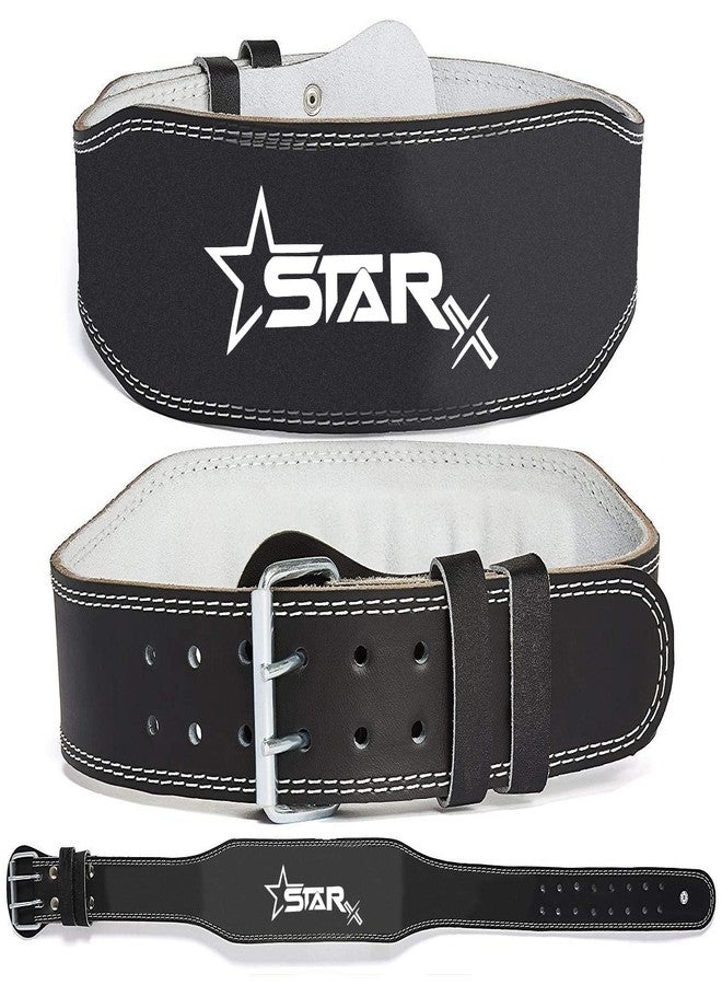 StarX Premium Super Weight Lifting Belt for Men and Women | Body Fitness Gym Back Support Weightlifting Belt | Unisex | Adjustable Buckle | Power Training | Gym Equipment (GYM/BELT/LARGE) - Image 1