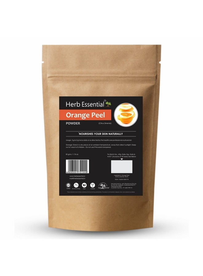 Herb Essential Orange Peel Powder, orange, 50 g (Pack of 2) - Image 2