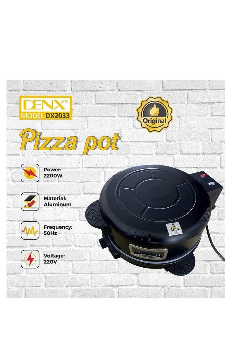 Denx 2200W Pizza Pot DX2033 - Image 1