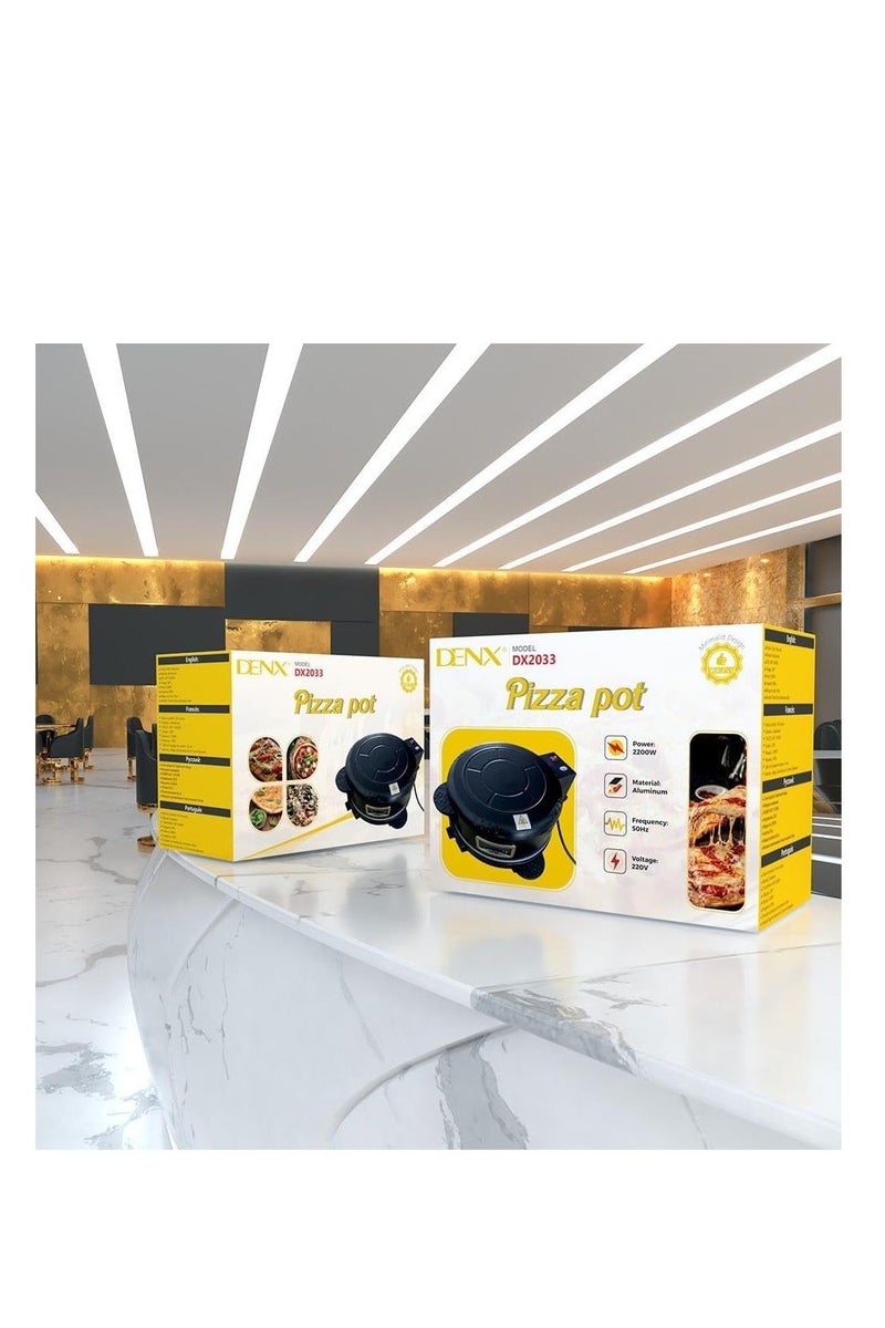 Denx 2200W Pizza Pot DX2033 - Image 2